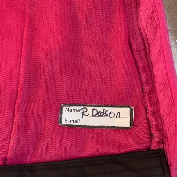 Snozu Girls Black Soft Shell fleece Lined Long Sleeve Hooded Jacket Size 14/16 L - Picture 16 of 16